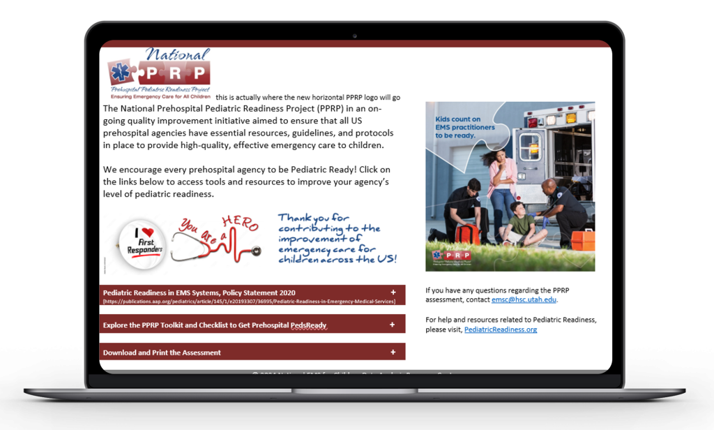 PPRP assessment website